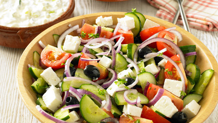 LGC169 Easy Greek Salad, Pitta Breads and Tzatziki.jpg