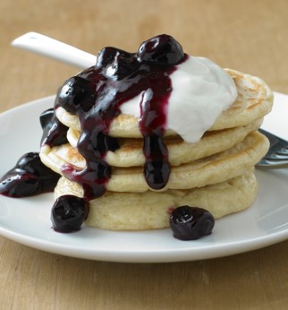 Mini Pancakes with Blueberry Sauce.jpg