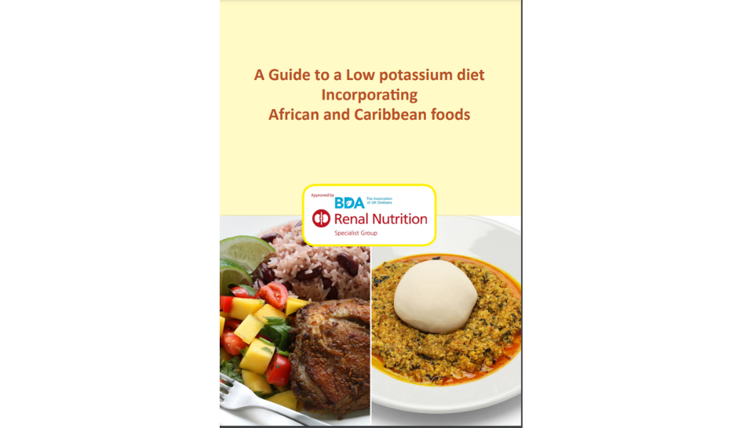 A Guide to a Low Potassium Diet Incorporating African and Caribbean Foods