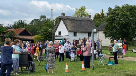 Elsie Widdowson blue plaque ceremony