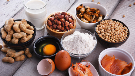 Common food allergy foods